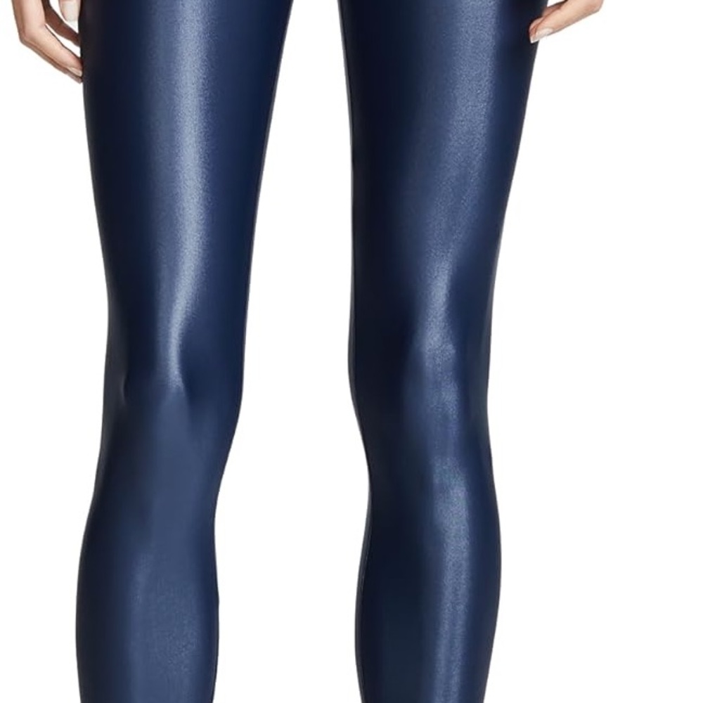 KORAL Lustrous Infinity High Rise Leggings in Navy